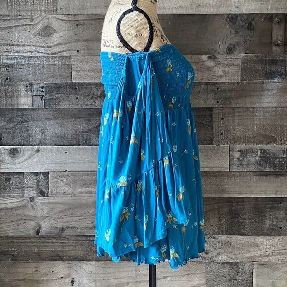 Free People NWT Mermaid Combo Top *M* Ocean Blue - Picture 6 of 12